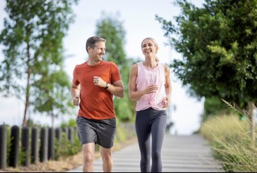 Active lifestyle community with walking and cycling paths